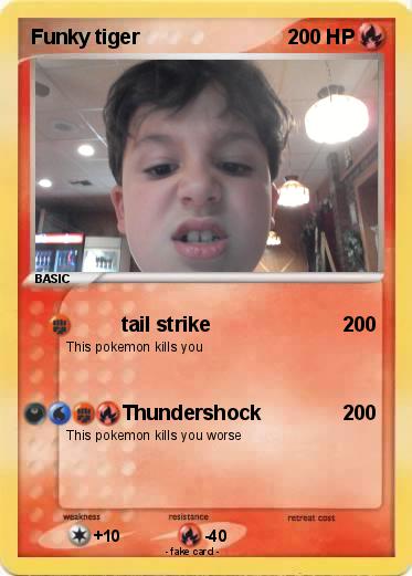 Pokemon Funky tiger