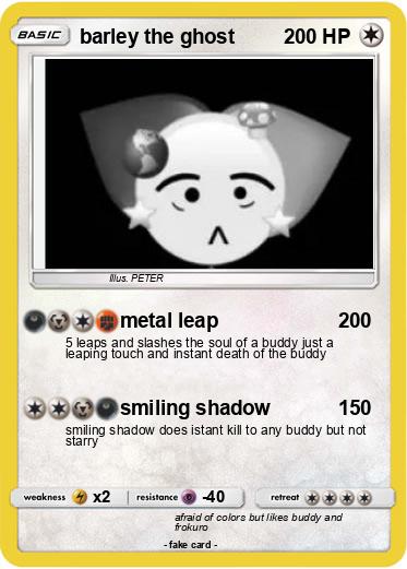Pokemon barley the ghost