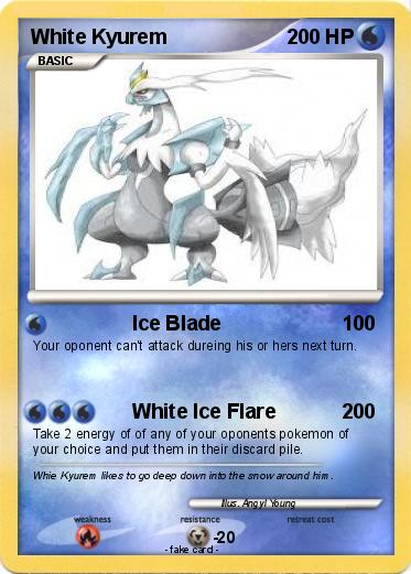 Pokemon White Kyurem
