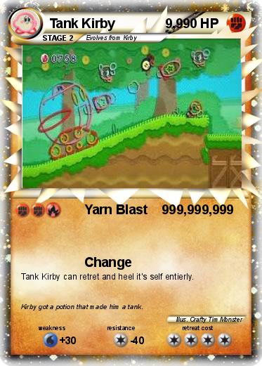 Pokemon Tank Kirby              9,9