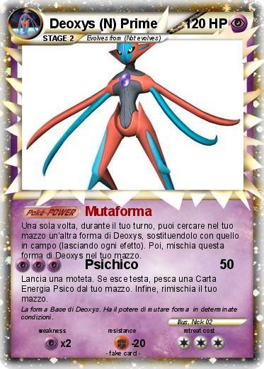 Pokemon Deoxys (N) Prime