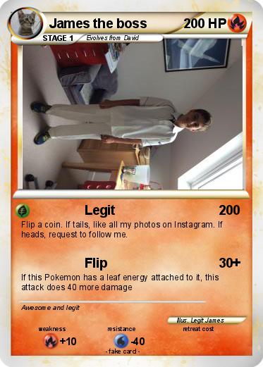 Pokemon James the boss