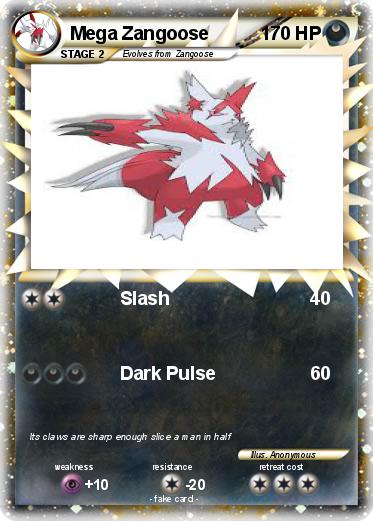 Pokemon Mega Zangoose