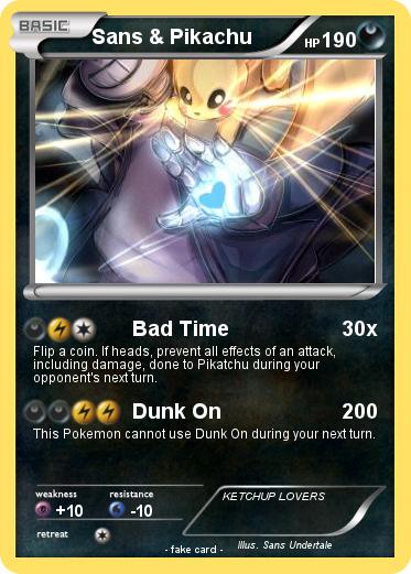 Pokemon Sans & Pikachu