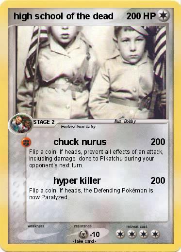 Pokemon high school of the dead