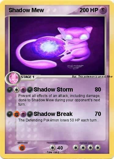 Pokemon Shadow Mew