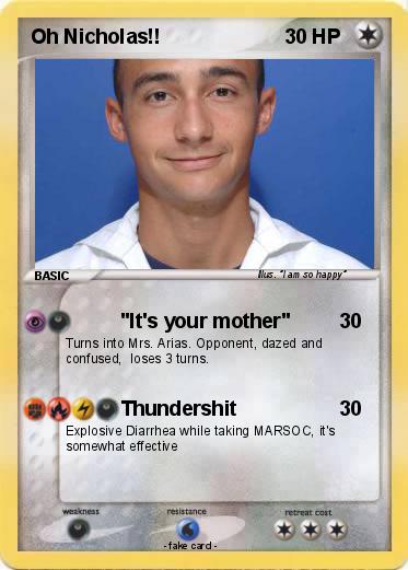 Pokemon Oh Nicholas!!