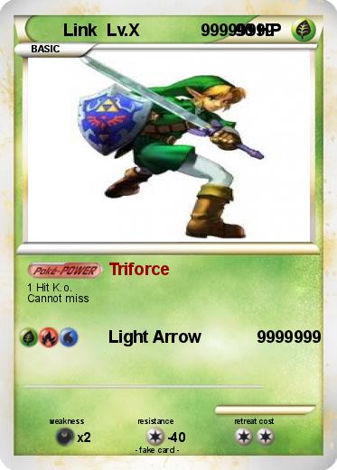 Pokemon Link  Lv.X             99999999