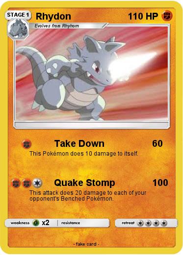 Pokemon Rhydon