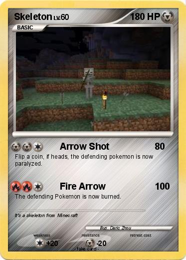 Pokemon Skeleton