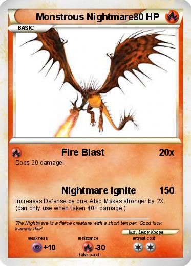 Pokemon Monstrous Nightmare