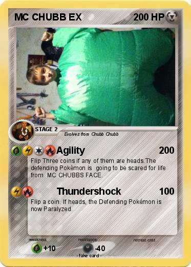 Pokemon MC CHUBB EX