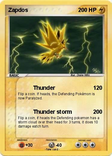 Pokemon Zapdos