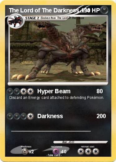 Pokemon The Lord of The Darkness