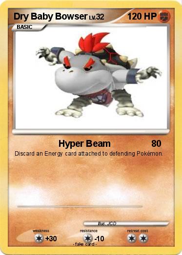 Pokemon Dry Baby Bowser