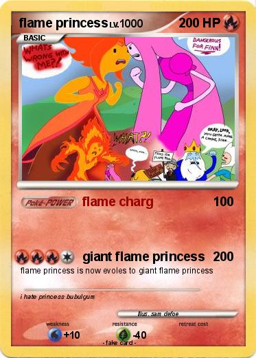 Pokemon flame princess
