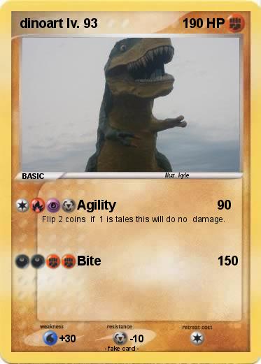 Pokemon dinoart lv. 93