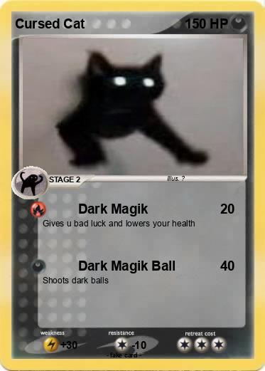 Pokemon Cursed Cat