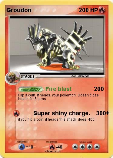 Pokemon Groudon