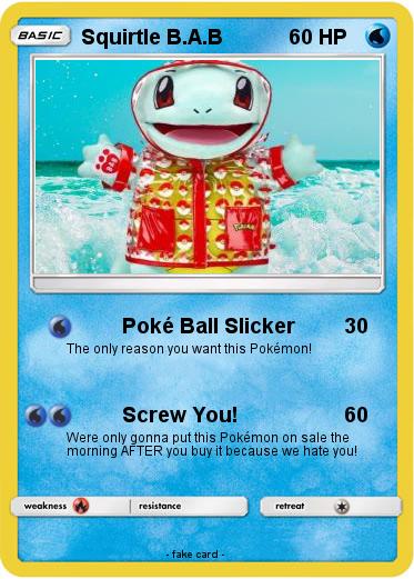 Pokemon Squirtle B.A.B