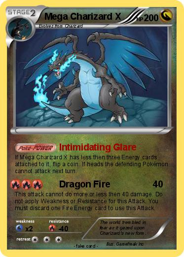 Pokemon Mega Charizard X