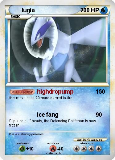 Pokemon lugia