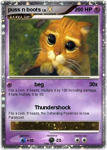 Pokemon puss n boots