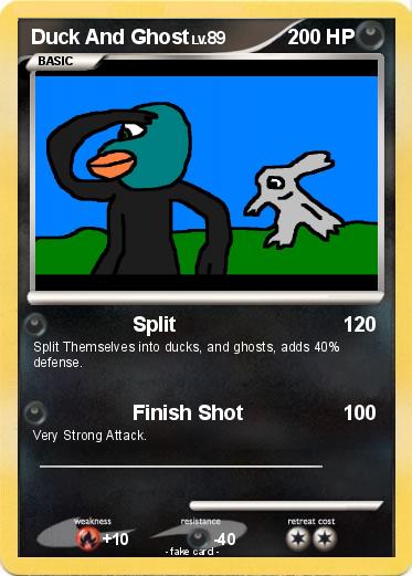 Pokemon Duck And Ghost