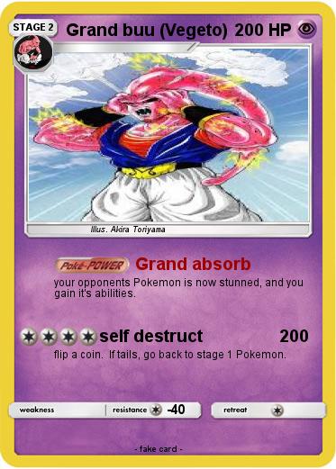 Pokemon Grand buu (Vegeto)