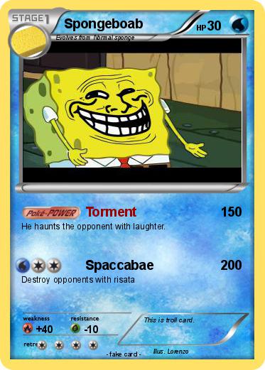 Pokemon Spongeboab