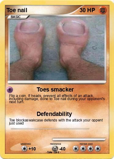 Pokemon Toe nail