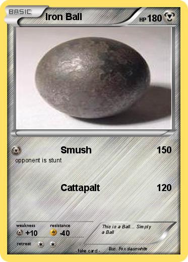 Pokemon Iron Ball