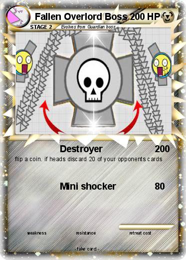 Pokemon Fallen Overlord Boss