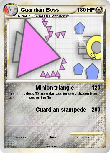 Pokemon Guardian Boss