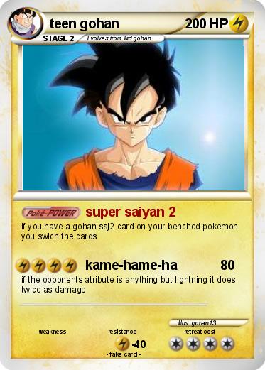 Pokemon teen gohan