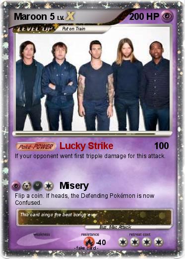 Pokemon Maroon 5