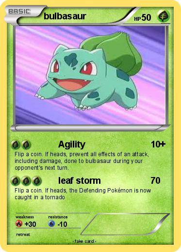 Pokemon bulbasaur