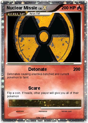 Pokemon Nuclear Missle