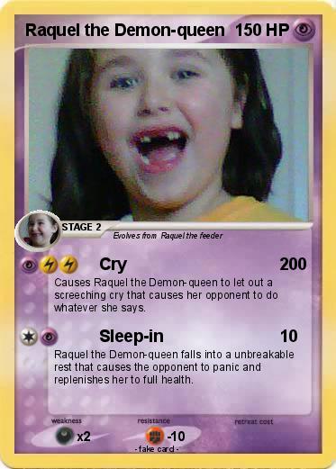 Pokemon Raquel the Demon-queen