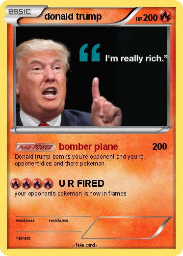 Pokemon donald trump