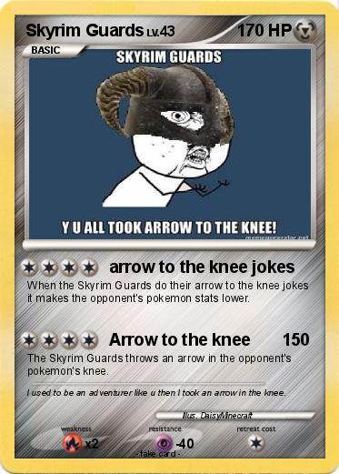 Pokemon Skyrim Guards