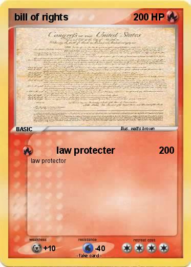 Pokemon bill of rights