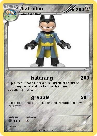Pokemon bat robin