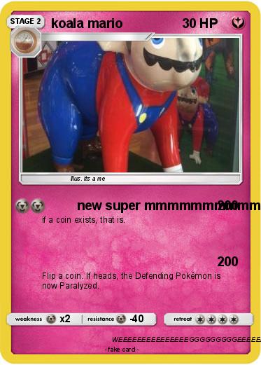 Pokemon koala mario