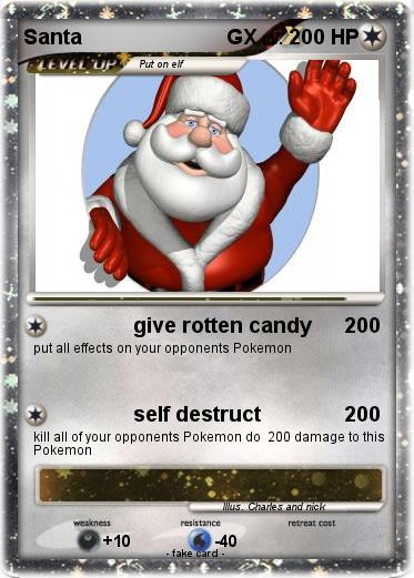 Pokemon Santa                          GX