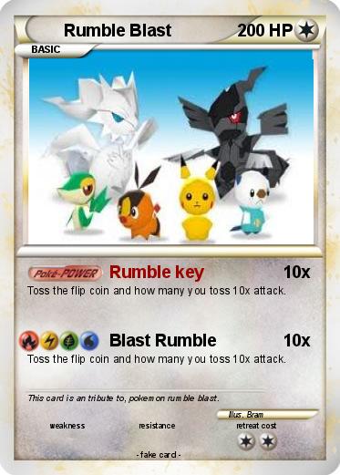 Pokemon Rumble Blast