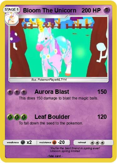 Pokemon Bloom The Unicorn