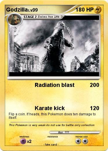 Pokemon Godzilla