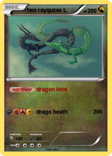 Pokemon two rayquzas L
