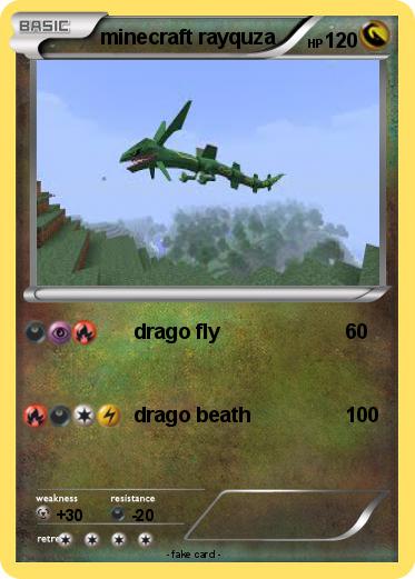 Pokemon minecraft rayquza